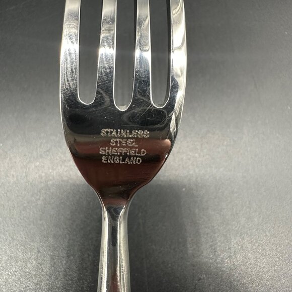 Vintage Aynsley Pembroke Fine Bone China Stainless Steel Steak Forks Bird Floral - Picture 2 of 9